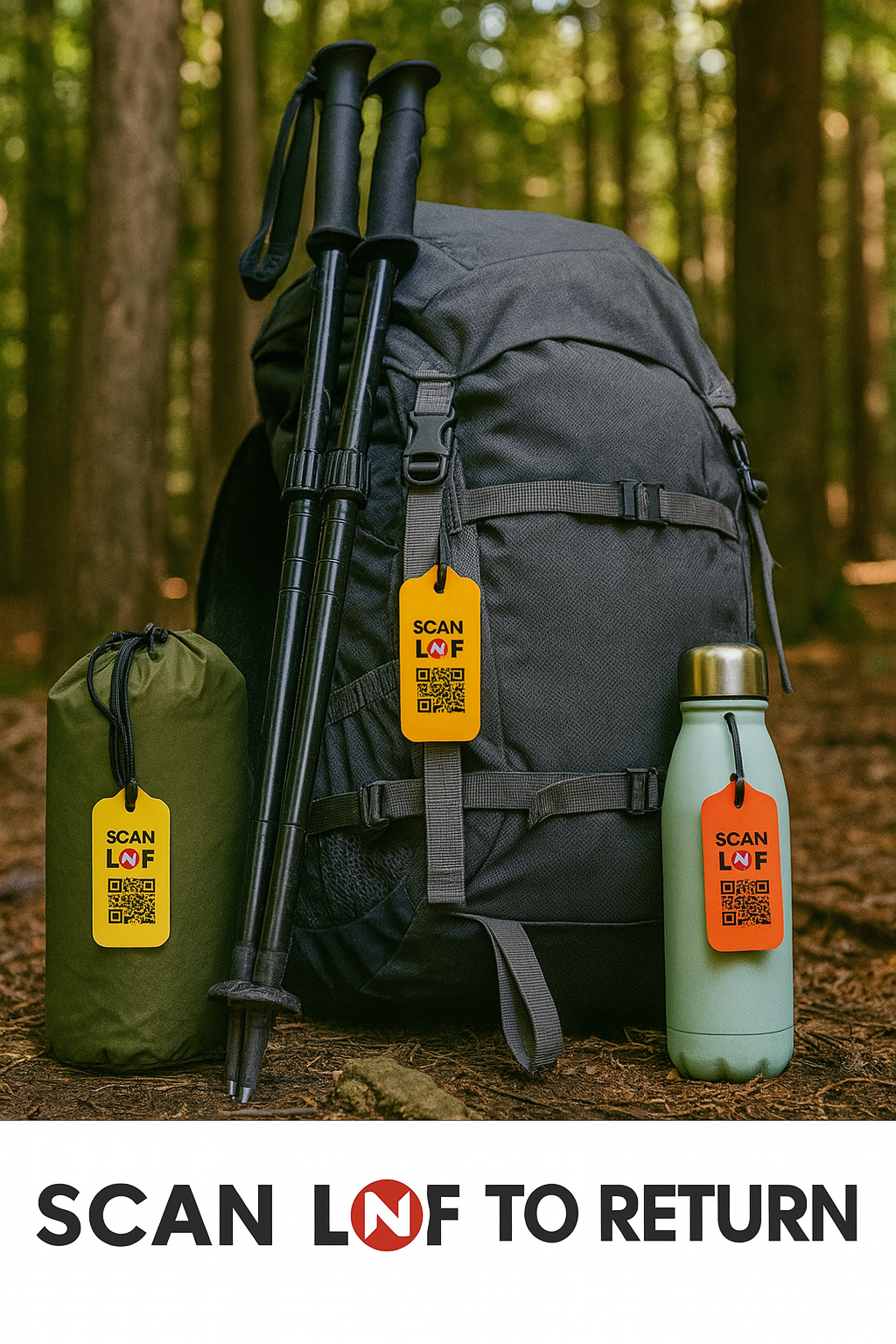 Outdoor Adventures: Tagging Your Camping & Hiking Gear